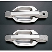 All Sales Exterior Door Handle -  Polished Aluminum Set Of 2 - 931