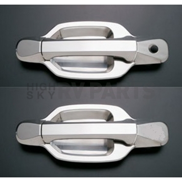 All Sales Exterior Door Handle -  Polished Aluminum Set Of 2 - 931
