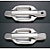 All Sales Exterior Door Handle -  Polished Aluminum Set Of 2 - 931