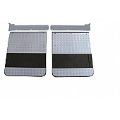 Go Industries Mud Flap - Black Rubber Set Of 2 - D70730SET