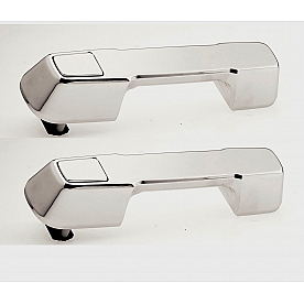 All Sales Exterior Door Handle -  Polished Aluminum Set Of 2 - 301