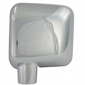 Coast To Coast Exterior Mirror Cover  Silver ABS Plastic Set Of 2 - MC201