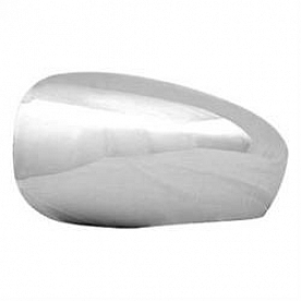 Coast To Coast Exterior Mirror Cover  Silver ABS Plastic Set Of 2 - MC219