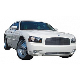 T-Rex Truck Products Grille Insert - Horizontal Bar Rectangular Polished Aluminum - 20474