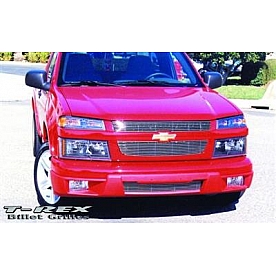 T-Rex Truck Products Grille Insert - Horizontal Bar Rectangular Polished Aluminum - 20265