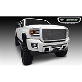 T-Rex Truck Products Grille Insert - Bar Rectangular Black Powder Coated Bar With Polished Face Aluminum - 20211