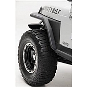Smittybilt Fender Black Steel Powder Coated Set Of 2 - 76867