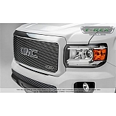 T-Rex Truck Products Grille Insert - Horizontal Bar Rectangular Polished Aluminum - 20371