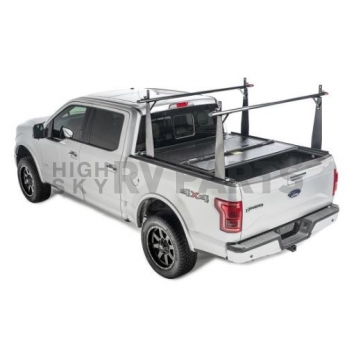 BAK Industries Tonneau Cover Hard Folding Black Aluminum - 26338BT-1