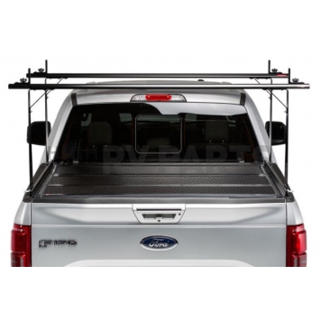 BAK Industries Tonneau Cover Hard Folding Black Aluminum - 26338BT-2