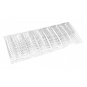 Rugged Ridge Grille Insert - Mesh Rectangular Chrome Plated Stainless Steel - 1140121