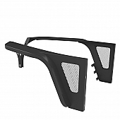 Paramount Automotive Fender Black Steel Textured Powder Coated Set Of 2 - 510217