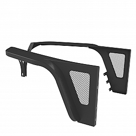 Paramount Automotive Fender Black Steel Textured Powder Coated Set Of 2 - 510217