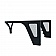 Paramount Automotive Fender Black Steel Textured Powder Coated Set Of 2 - 510218