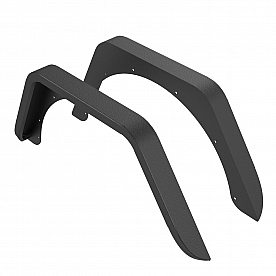 Paramount Automotive Fender Black Steel Textured Powder Coated Set Of 2 - 510219