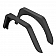 Paramount Automotive Fender Black Steel Textured Powder Coated Set Of 2 - 510219