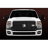 RBP (Rolling Big Power) Grille Insert - Black Powder Coated  Rectangular - 951564