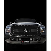 RBP (Rolling Big Power) Grille Insert - Black Powder Coated Stainless Steel  - 951571