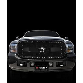 RBP (Rolling Big Power) Grille Insert - Black Powder Coated Stainless Steel  - 951571