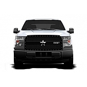 RBP (Rolling Big Power) Grille Insert - Black Powder Coated Steel  - 951577
