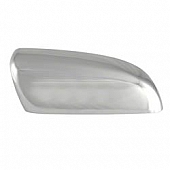Coast To Coast Exterior Mirror Cover Driver And Passenger Side Silver ABS Plastic Set Of 2 - MC67443T