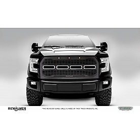T-Rex Truck Products Grille Insert - Honeycomb Rectangular Black Powder Coated Steel - 6515751