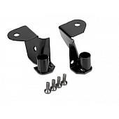 Warrior Products Exterior Mirror Bracket Powder Coated Black Steel - 1495