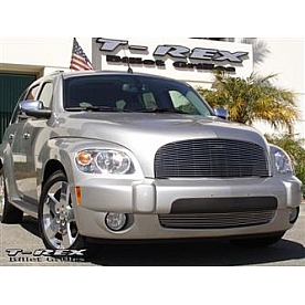 T-Rex Truck Products Grille Insert - Horizontal Bar Rectangular Polished Aluminum - 20090