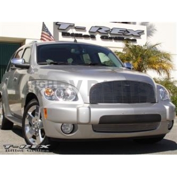T-Rex Truck Products Grille Insert - Horizontal Bar Rectangular Polished Aluminum - 20090