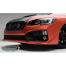 T-Rex Truck Products Grille Insert - Mesh Trapezoid Black Powder Coated Steel - 51982