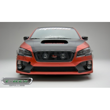 T-Rex Truck Products Grille Insert - Mesh Trapezoid Black Powder Coated Steel - 51982-1
