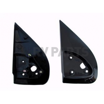 Street Scene Exterior Mirror Bracket Black ABS Plastic Set Of 2 - 95013211