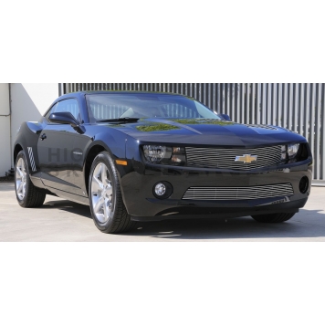 T-Rex Truck Products Grille Insert - Horizontal Bar Polished Aluminum - 54026