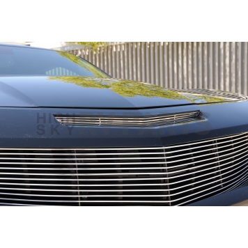 T-Rex Truck Products Grille Insert - Horizontal Bar Polished Aluminum - 54026-2