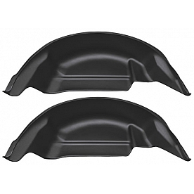 Husky Fender Well Liner Thermoplastic Olefin Black - Rear Set Of 2 - 79121