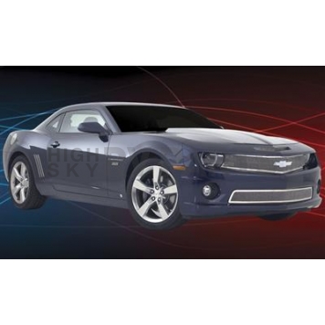 T-Rex Truck Products Grille Insert - Mesh Rectangular Polished Stainless Steel - 54029