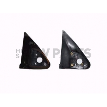 Street Scene Exterior Mirror Bracket Black ABS Plastic Set Of 2 - 95013620
