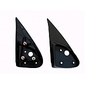 Street Scene Exterior Mirror Bracket Black ABS Plastic Set Of 2 - 95013851