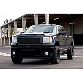 T-Rex Truck Products Grille Insert - Mesh Rectangular Black Powder Coated Stainless Steel - 51209