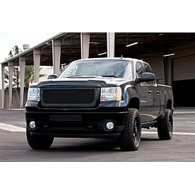 T-Rex Truck Products Grille Insert - Mesh Rectangular Black Powder Coated Stainless Steel - 51209