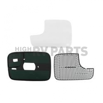 Xtune Exterior Mirror Glass OEM Power Single - 9934193