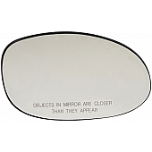 Help! By Dorman Exterior Mirror Glass Oval Power Single - 56269