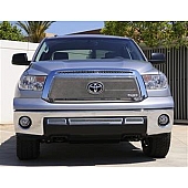 T-Rex Truck Products Grille Insert - Mesh Rectangular Polished Stainless Steel - 54961