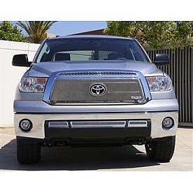 T-Rex Truck Products Grille Insert - Mesh Rectangular Polished Stainless Steel - 54961