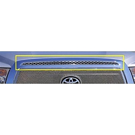 T-Rex Truck Products Grille Insert - Mesh Rectangular Polished Stainless Steel - 54962