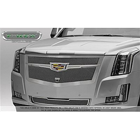 T-Rex Truck Products Grille Insert - Mesh Rectangular Chrome Plated Stainless Steel - 56191