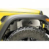 Paramount Automotive Fender Well Liner Aluminum Silver - Front Passenger Side - 518403