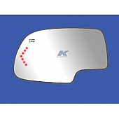 K-Source Exterior Mirror Glass OEM Power Single - 44058