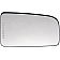 Help! By Dorman Exterior Mirror Glass Rectangular Power Single - 56278