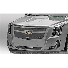 T-Rex Truck Products Grille Insert - Mesh Rectangular Chrome Plated Stainless Steel - 56181